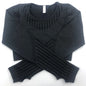 2021 New Active Wear Sets Women Workout Clothes Gym Wear Tracksuits Yoga Jogging Track Outfit Legging Long Sleeves Shirts Suits