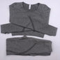 2021 New Active Wear Sets Women Workout Clothes Gym Wear Tracksuits Yoga Jogging Track Outfit Legging Long Sleeves Shirts Suits