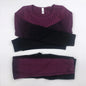 2021 New Active Wear Sets Women Workout Clothes Gym Wear Tracksuits Yoga Jogging Track Outfit Legging Long Sleeves Shirts Suits