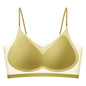 Ultra-Thin Breathable Ice Silk Top Bra Women'S Bustier Underwear Seamless Back Halter Vest Wrap Bra Small Chest Together